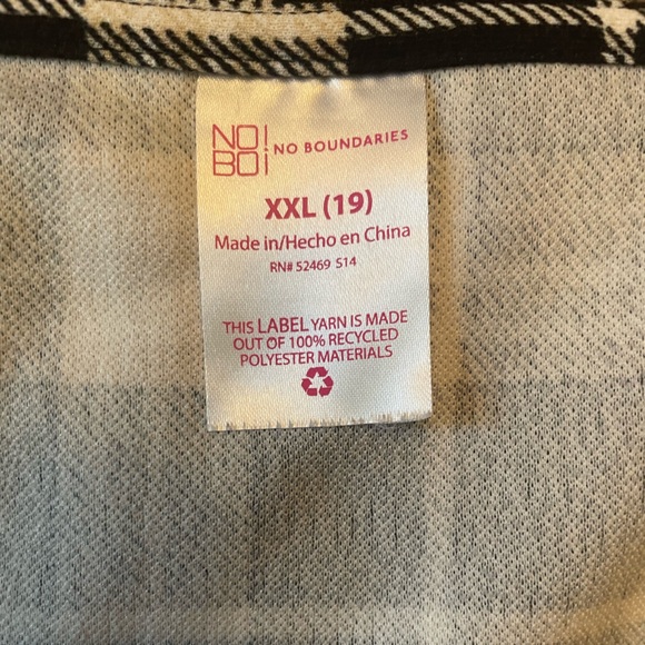 Plaid Mini Skort Romper - Picture 3 of 4